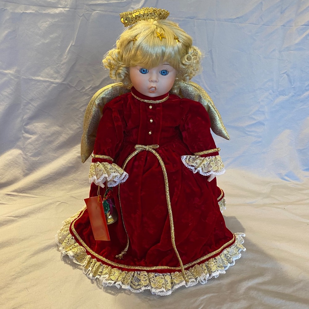 Goebel Angel‎ Doll Sweet Melody Limited Edition Porcelain Musical #139/5000